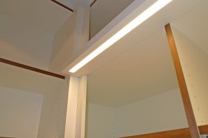 Wohnung München-Lehel Umbau Einbauschrank Schrank Licht